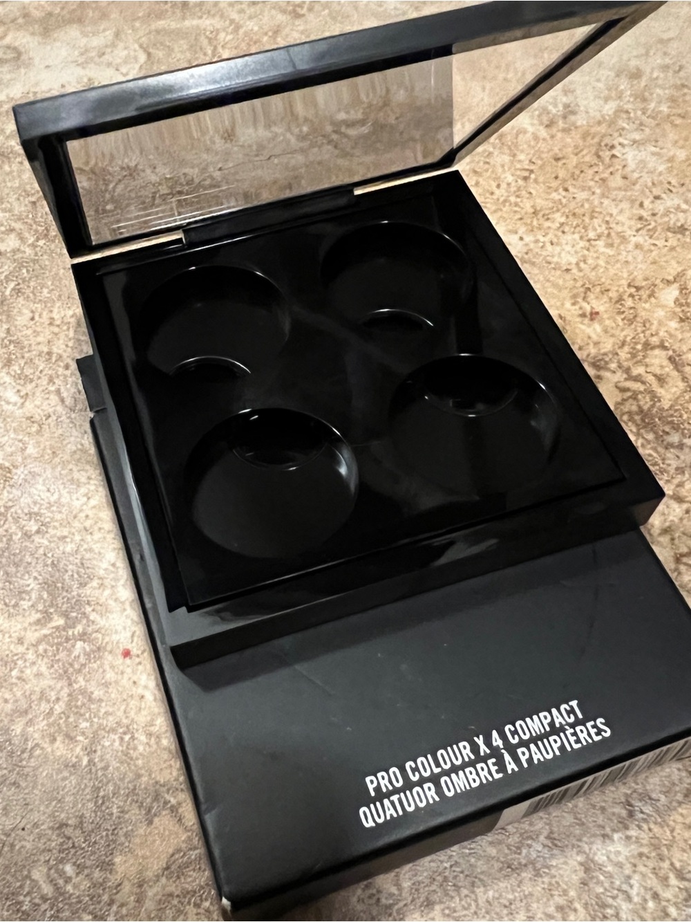 Pro Colour x4 Compact - Black Makeup Palette Case